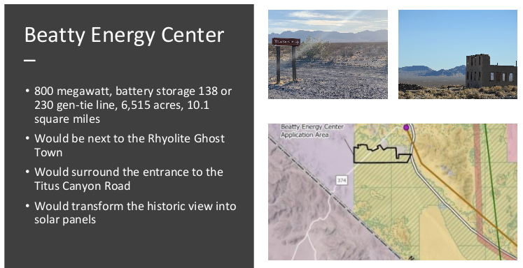 Beatty Energy Center